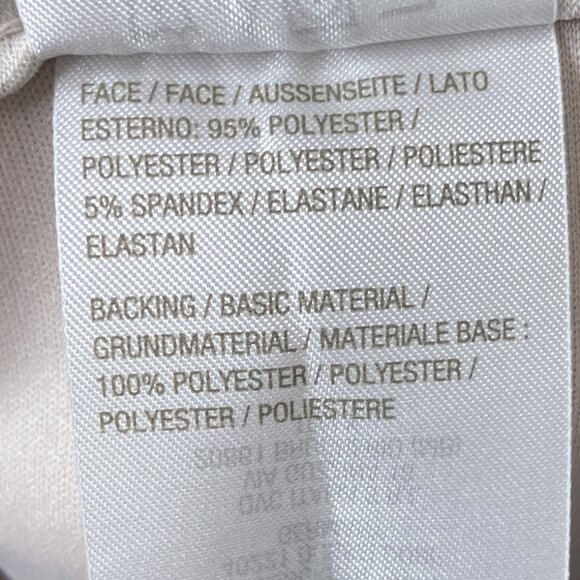 Susan Graver Women's Tall XL XLT LK Fusion Pull-On‎ Crop Pants Sandstone Beige - Picture 6 of 6